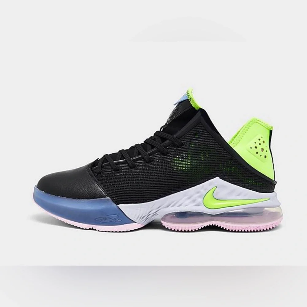 NIKE LEBRON 19 LOW SEASONAL BASKETBALL SHOES - Picture 1 of 5